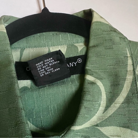 Hawaiian Aloha Shirt Silk Blend Vintage Ono & Company by Liberty House Size M - Picture 7 of 7